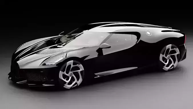 Bugatti La Voiture Noire 3D model