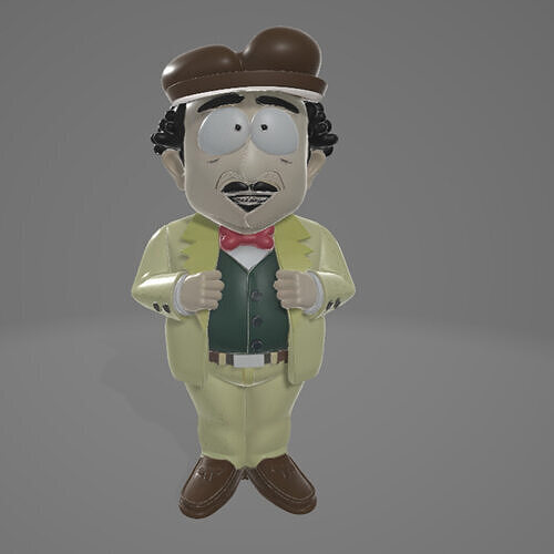 Pi-Pi - South Park 3D print model