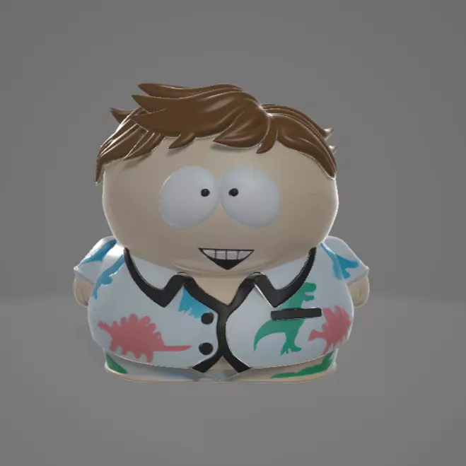 Cartman Pajamas - South Park - Cartman Pijama 3D print model_0