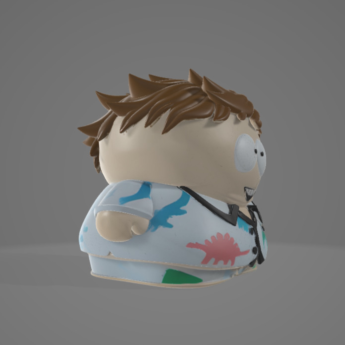 Cartman Pajamas - South Park - Cartman Pijama 3D print model_1