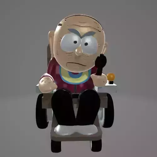 Grandpa Marsh - South Park - Abuelo Marsh 3D print model