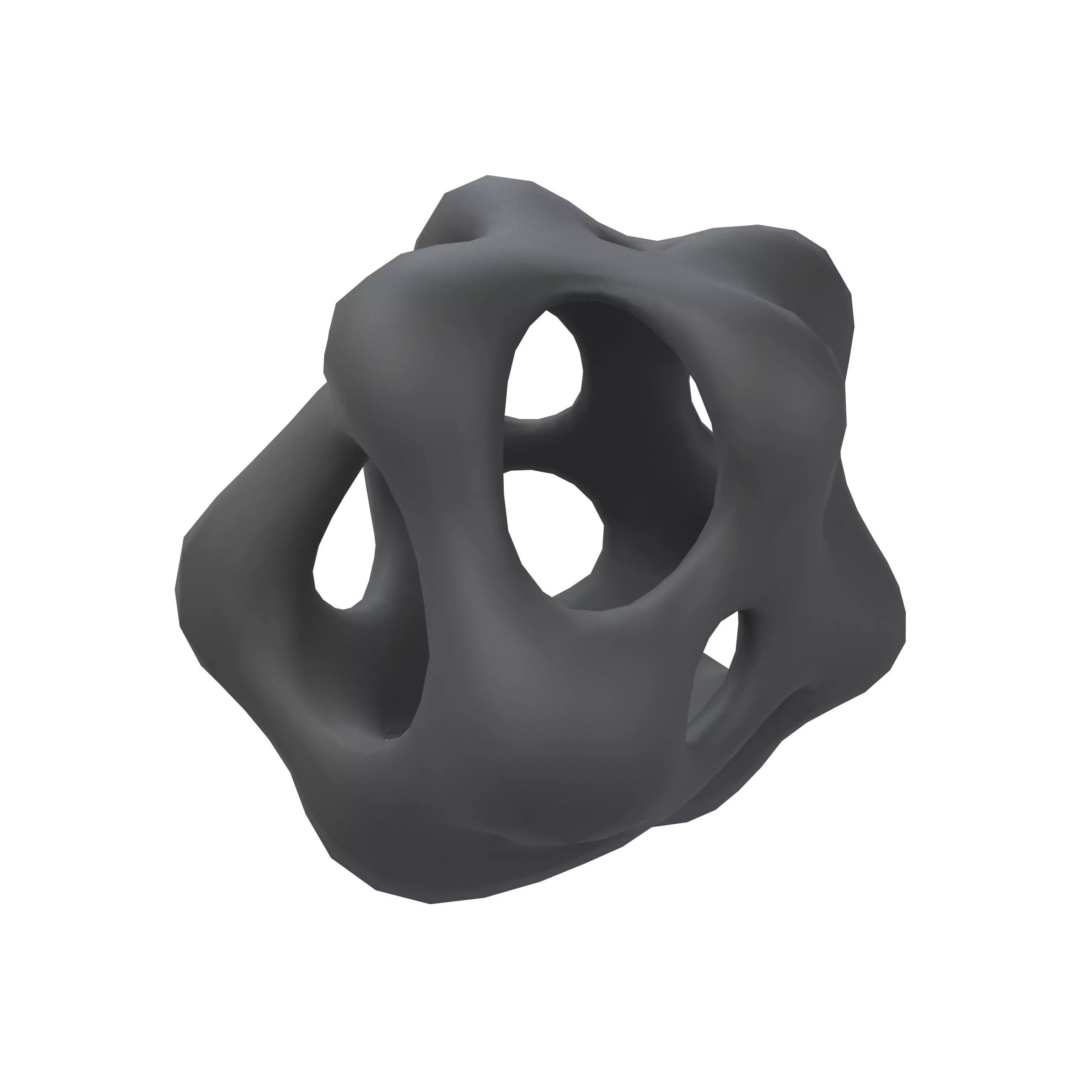 Abstract Shape v20 001 Low-poly 3D model_0