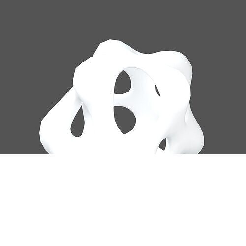 Abstract Shape v20 002 Low-poly 3D model