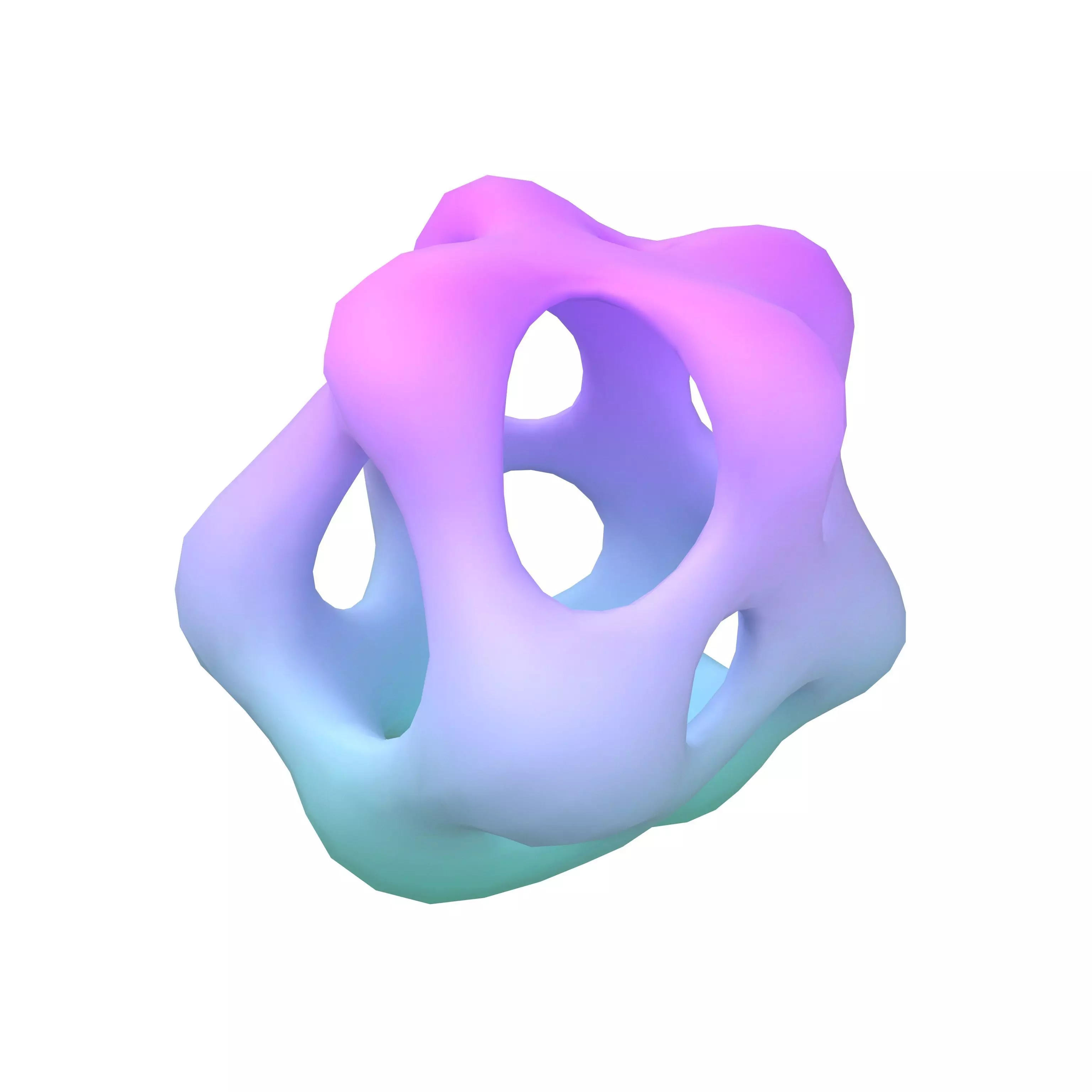 Abstract Shape v20 003 Low-poly 3D model
