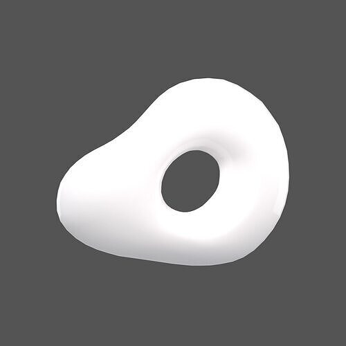 Abstract Shape v21 002 Low-poly 3D model