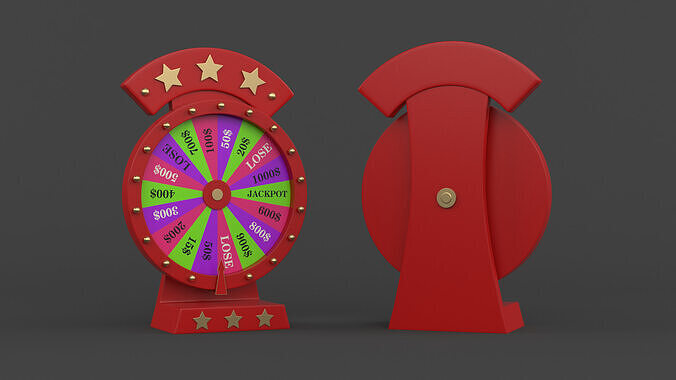 Wheel of Fortune 3D model