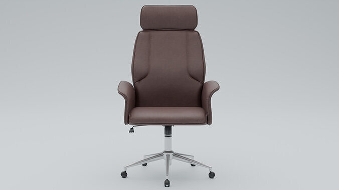 Office Chair Low-poly 3D model
