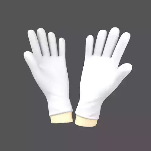 Surgical Gloves Icon v1 003