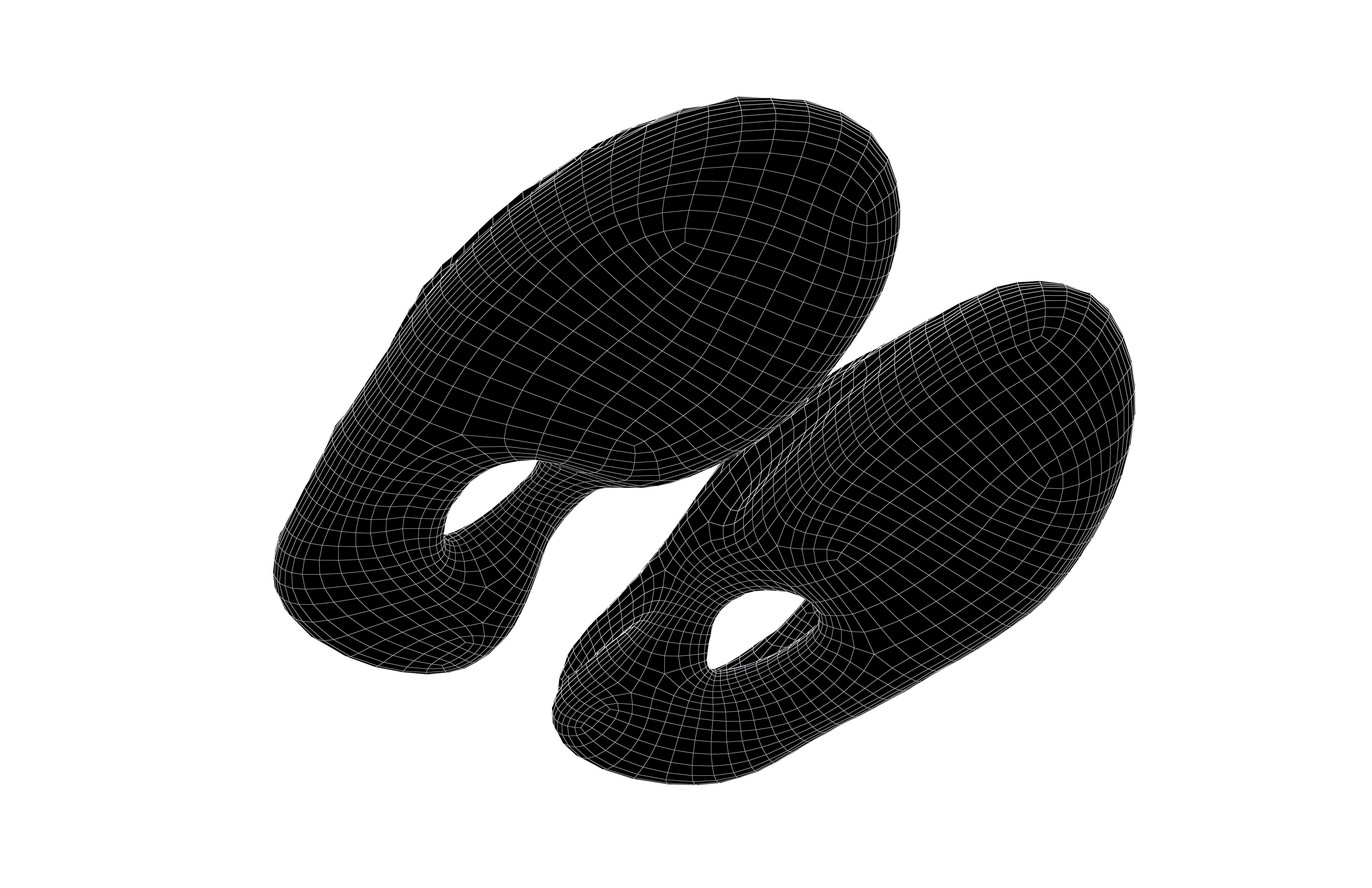 Plastic Slippers v1 001 Low-poly 3D model_7