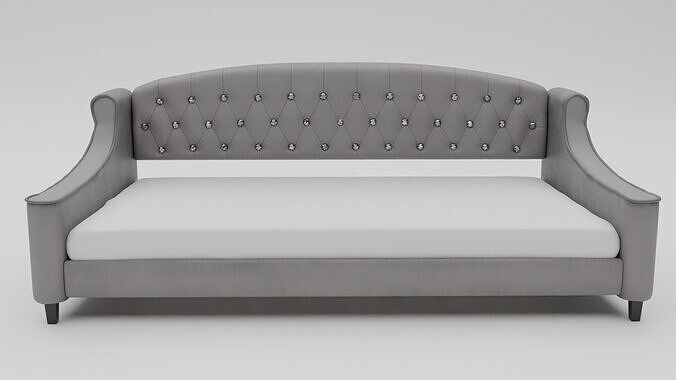 Living Room Sofa Low-poly 3D model