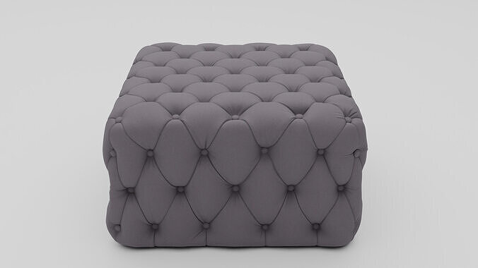 Soft Sofa Low-poly 3D model
