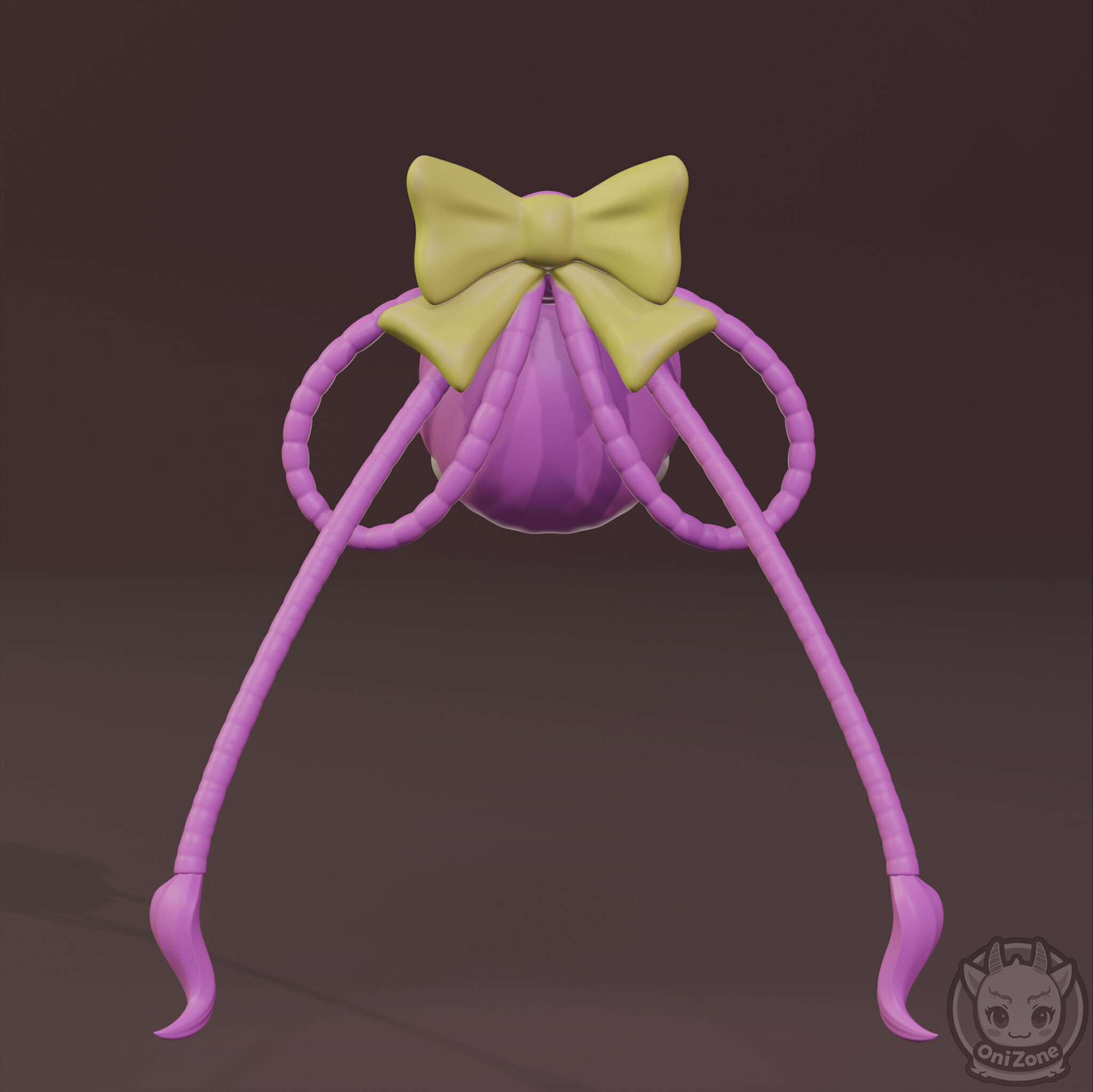 Sailor Ceres Hair for Nendoroid 3D print model_4