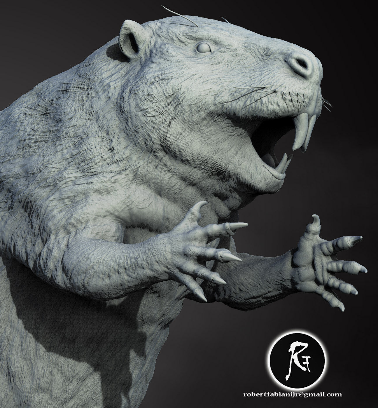 Castoroides The Giant Beaver of the Ice Age 3D print model_1