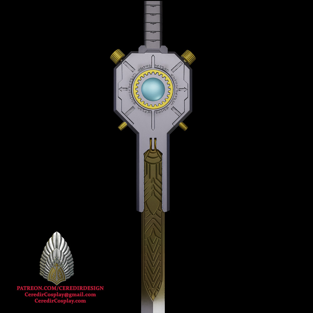 Transformers Cybertron Sword 3D Digital download 3D print model_4