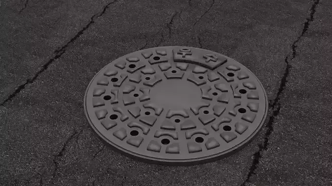 Manhole Cover    Korean Urban Style