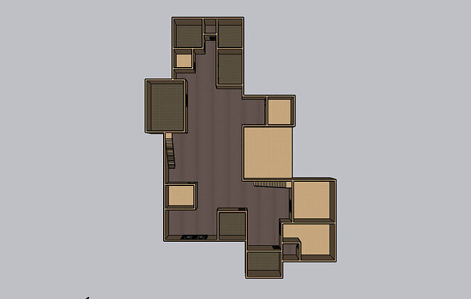 Modern 3D House Model  Realistic Architecture Design  3D model 2