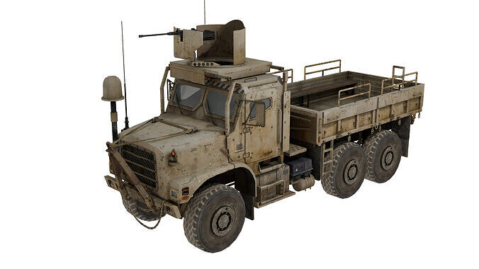 Oshkosh MTVR Mk 23 3D model