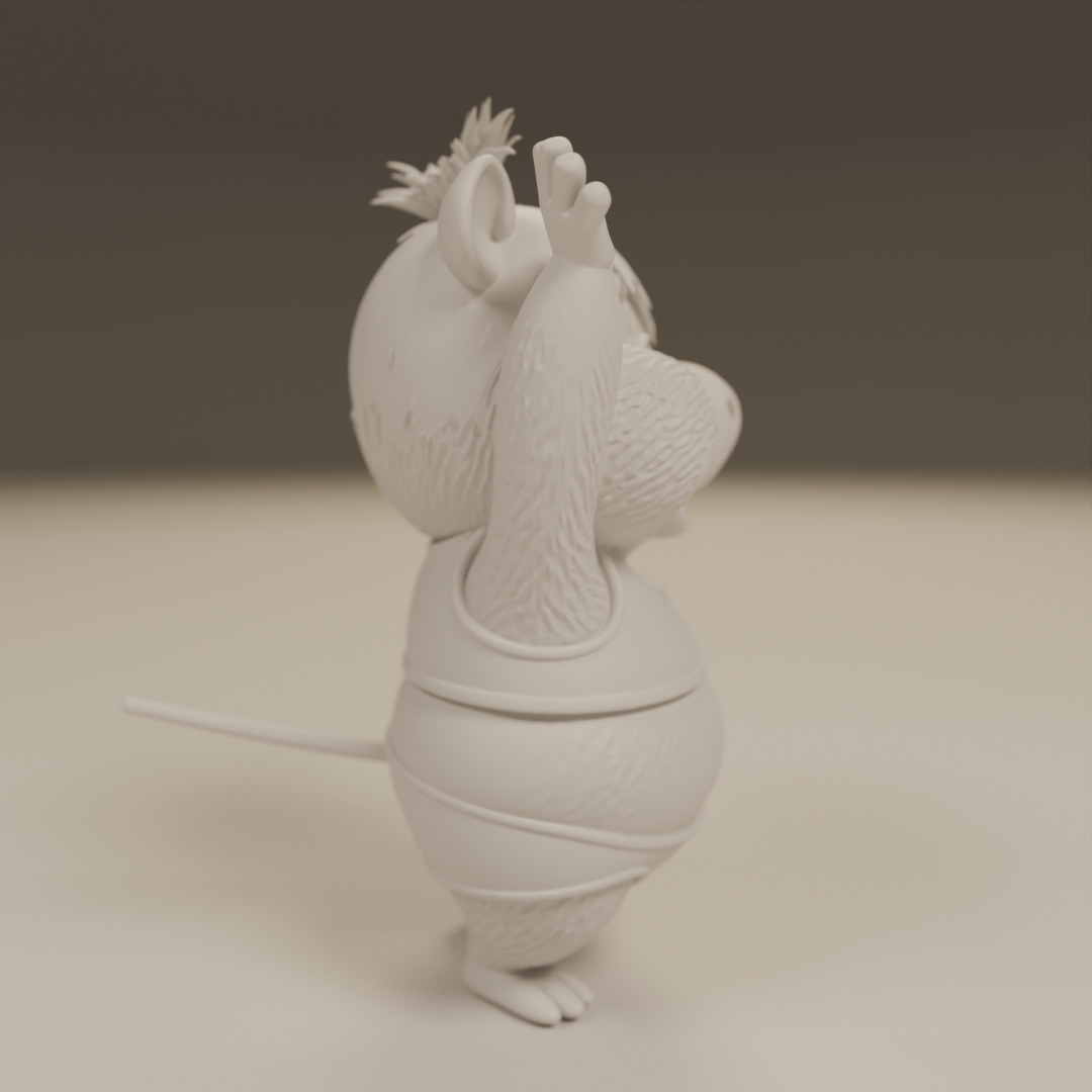 capybara 3D print model_1