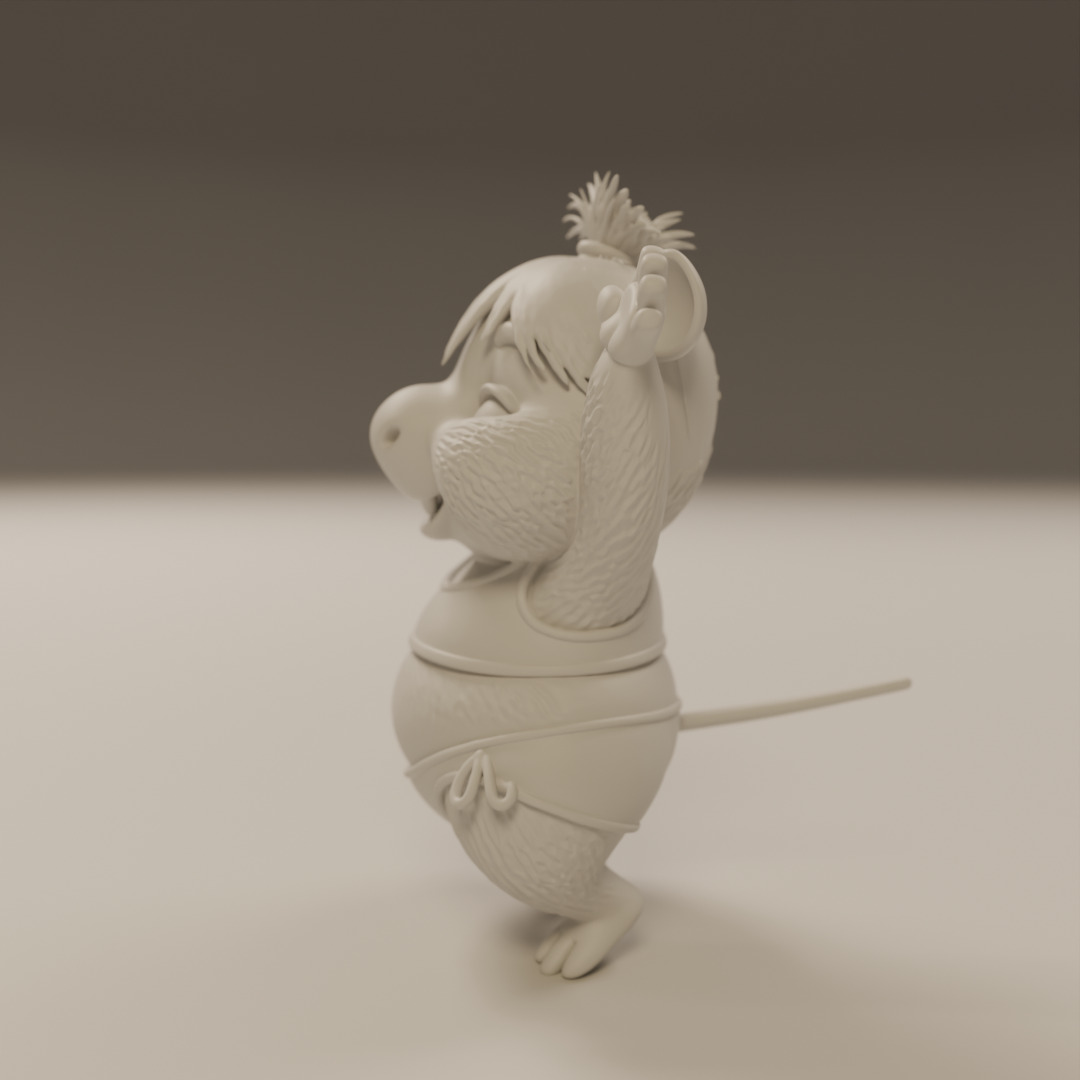 capybara 3D print model_2