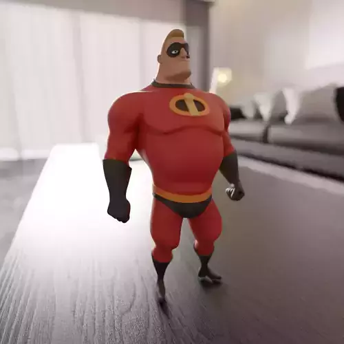 sir incredible 3D print model