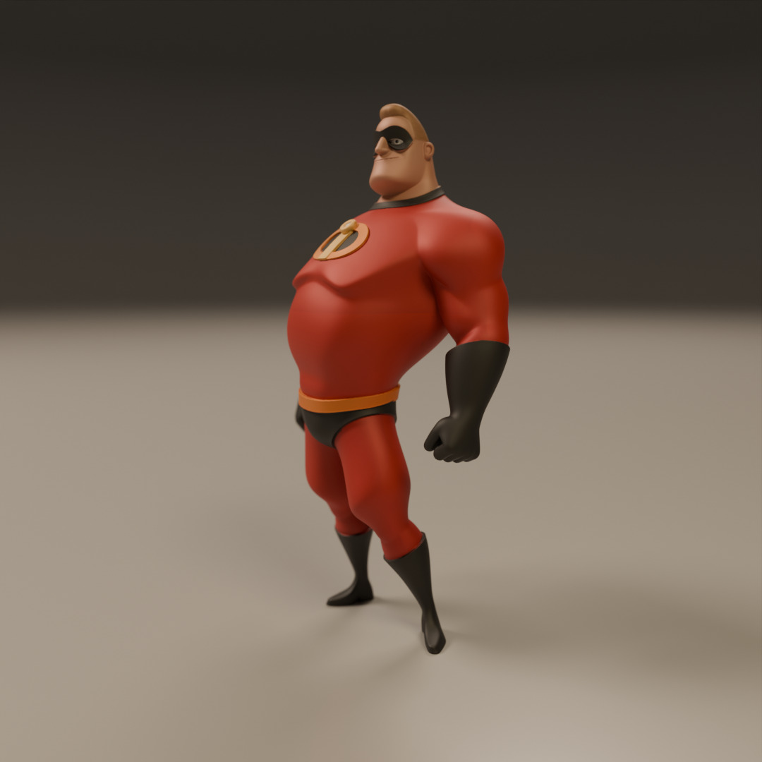 sir incredible 3D print model_13