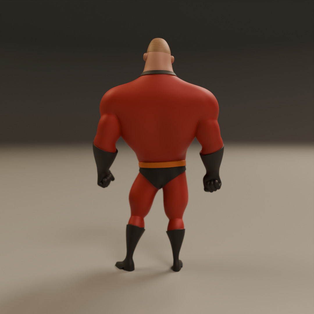 sir incredible 3D print model_11