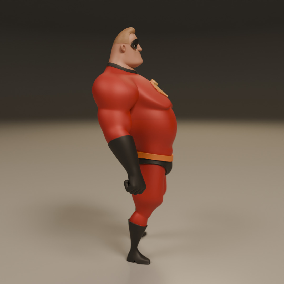 sir incredible 3D print model_9