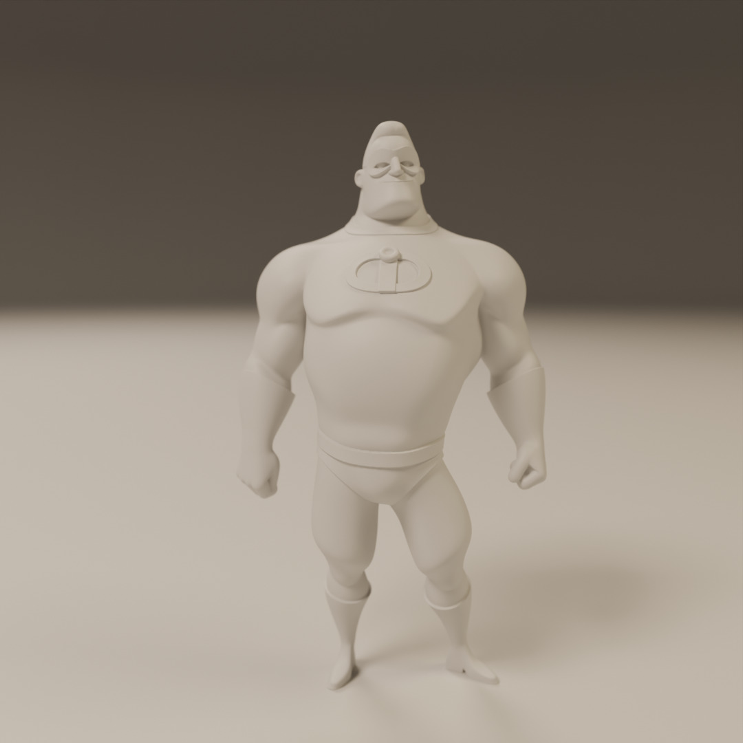 sir incredible 3D print model_8