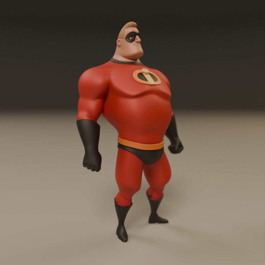 sir incredible 3D print model_12