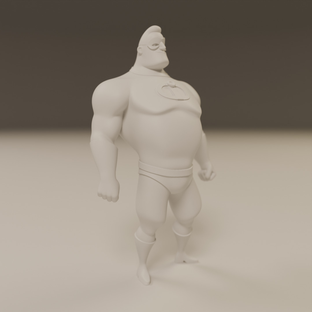 sir incredible 3D print model_4