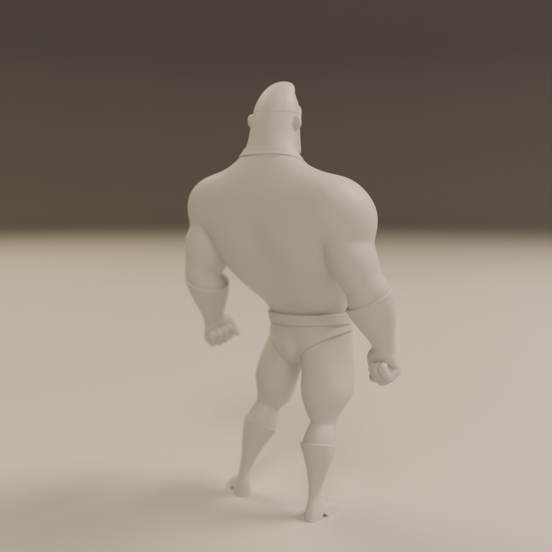 sir incredible 3D print model_7