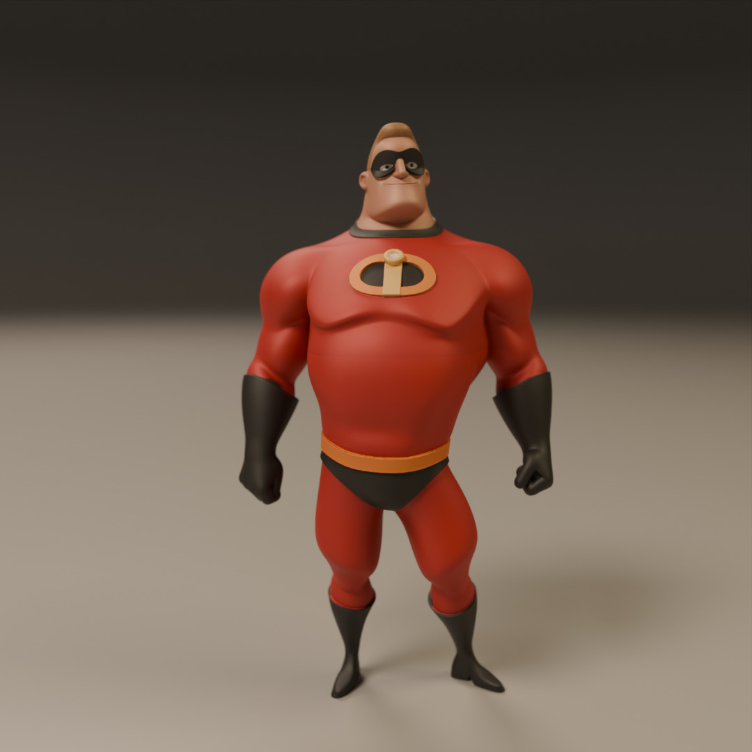 sir incredible 3D print model_16