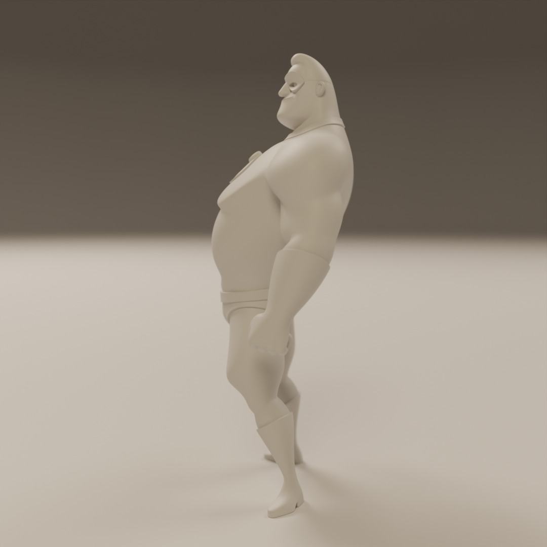 sir incredible 3D print model_2