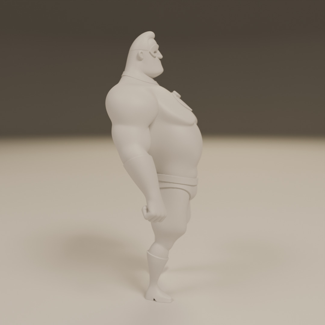 sir incredible 3D print model_1