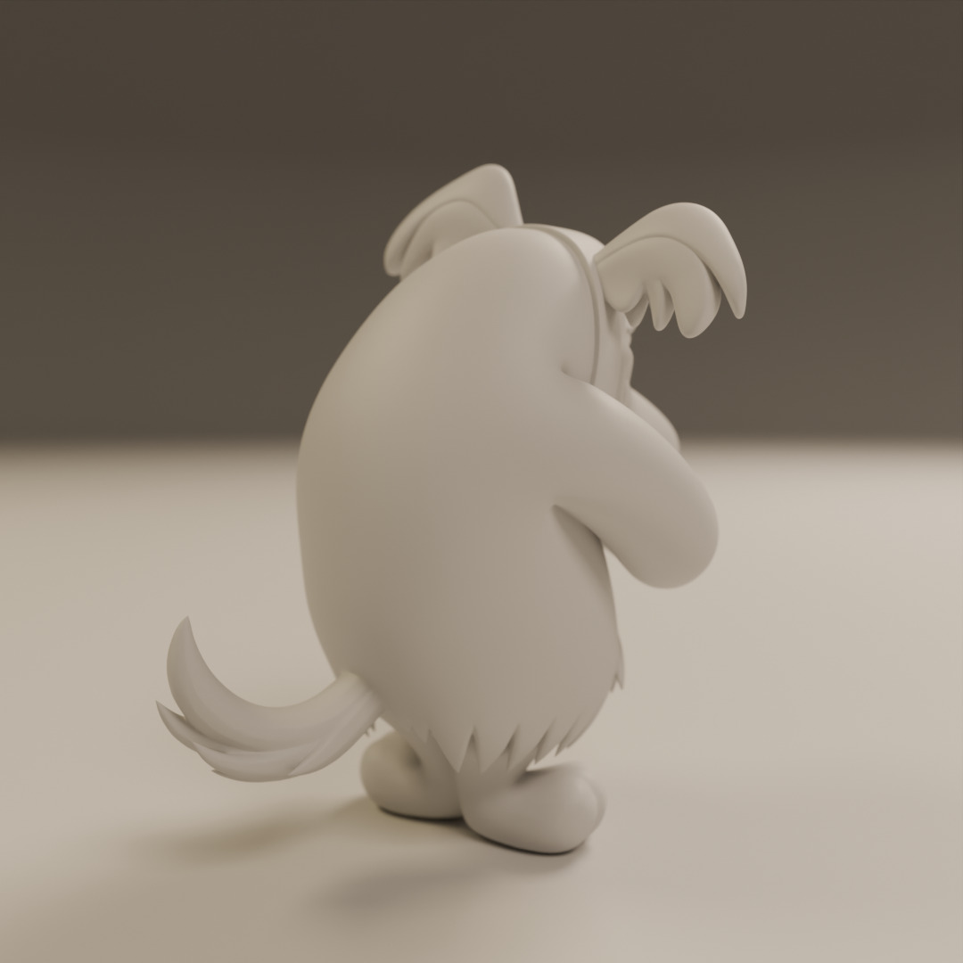 Muttley 3D print model_3