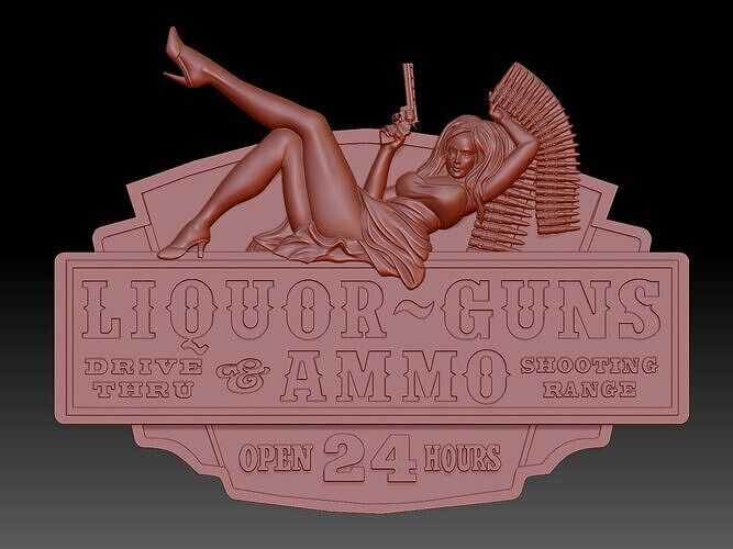 Woman 3D print model