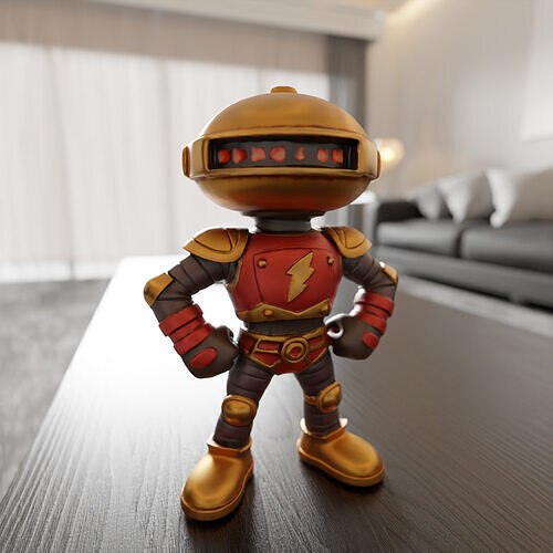 alpha 5 3D print model
