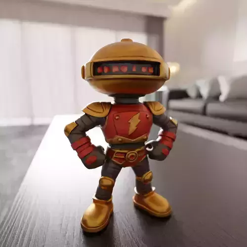 alpha 5 3D print model