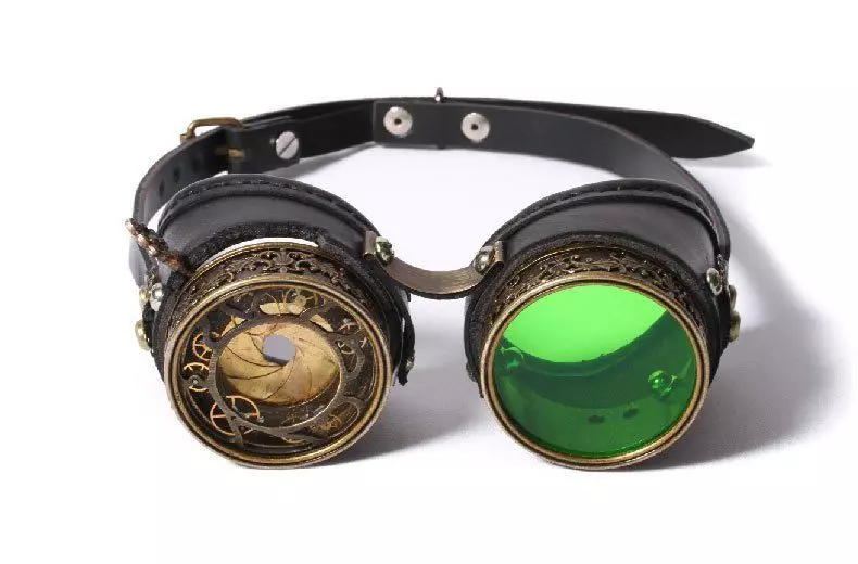 Retro glasses 3D model_0