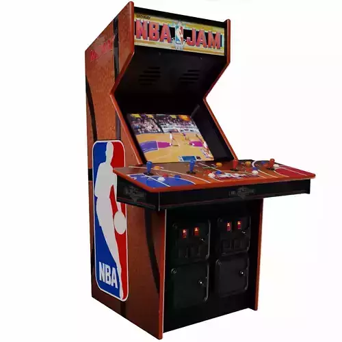 Basketball Jam Arcade Cabinet Retro