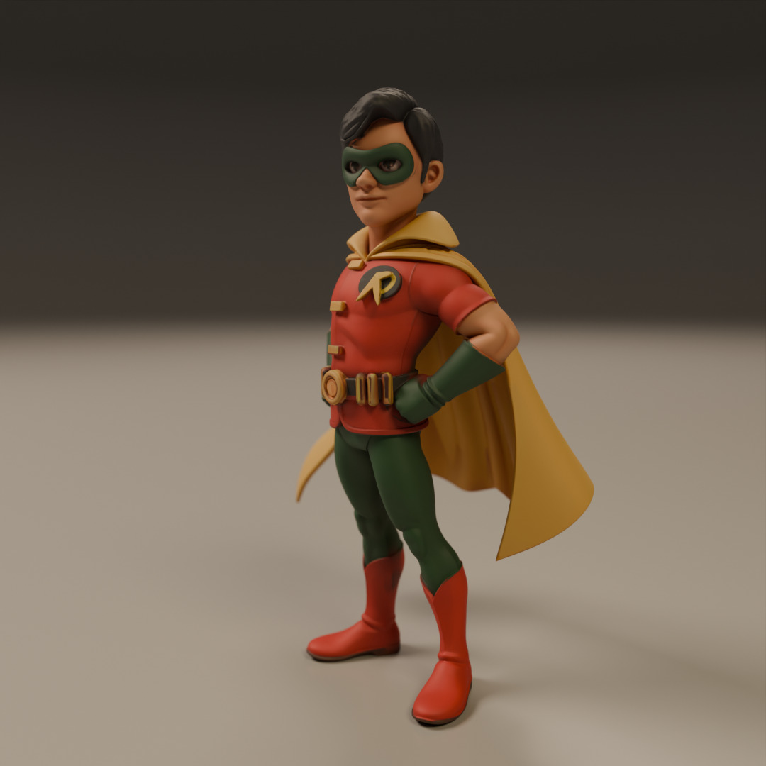 Robin 3D print model_13