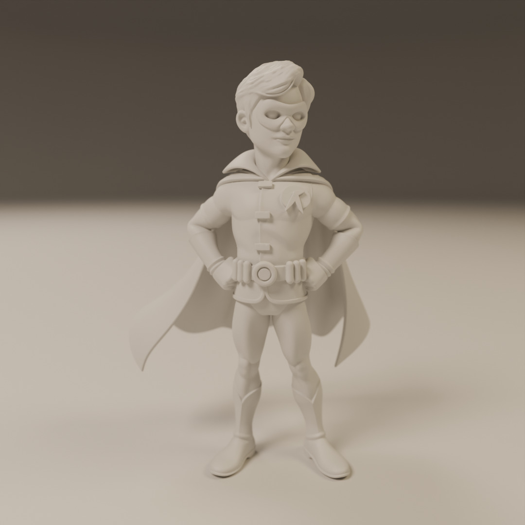 Robin 3D print model_8