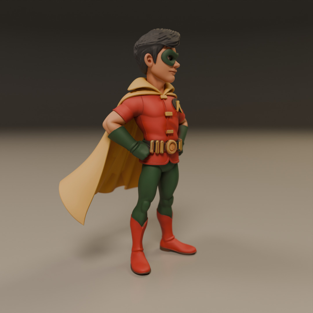 Robin 3D print model_12