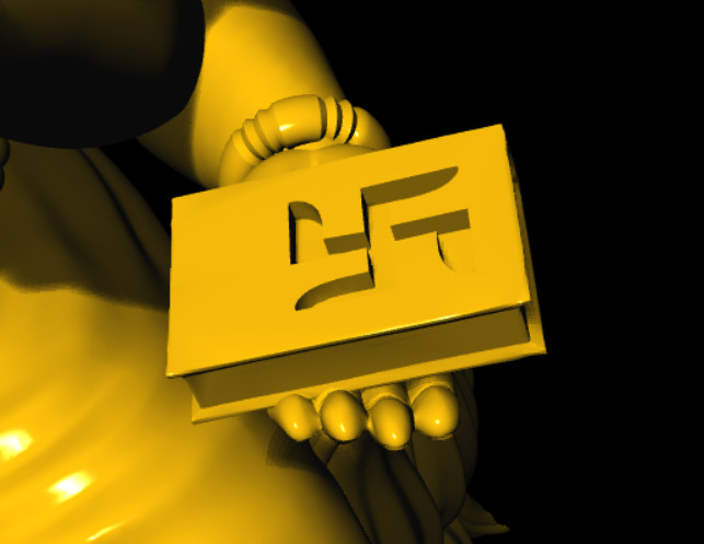 Saraswathi Devi 3D Model 3D print model_10