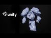 Ice golem low-poly game engine ready 3D model Low-poly 3D model_1
