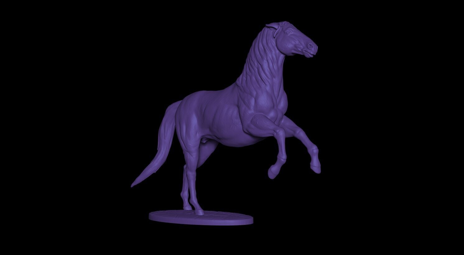 Caballo 3D print model_14