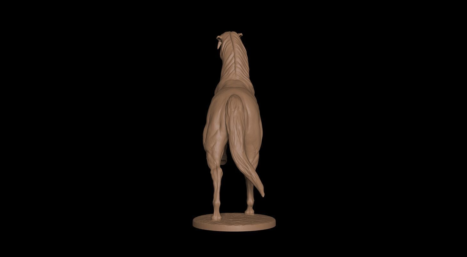Caballo 3D print model_3