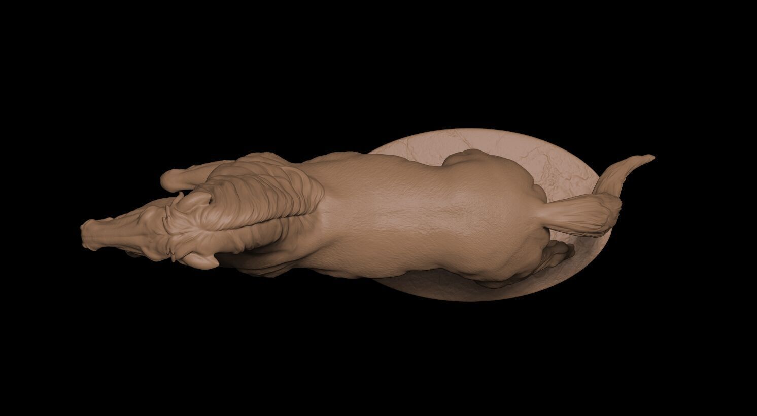 Caballo 3D print model_12