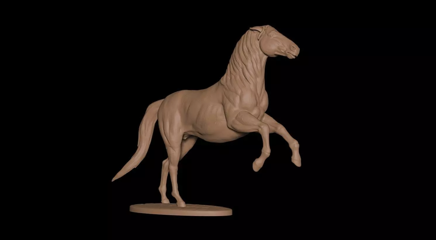 Caballo 3D print model_0