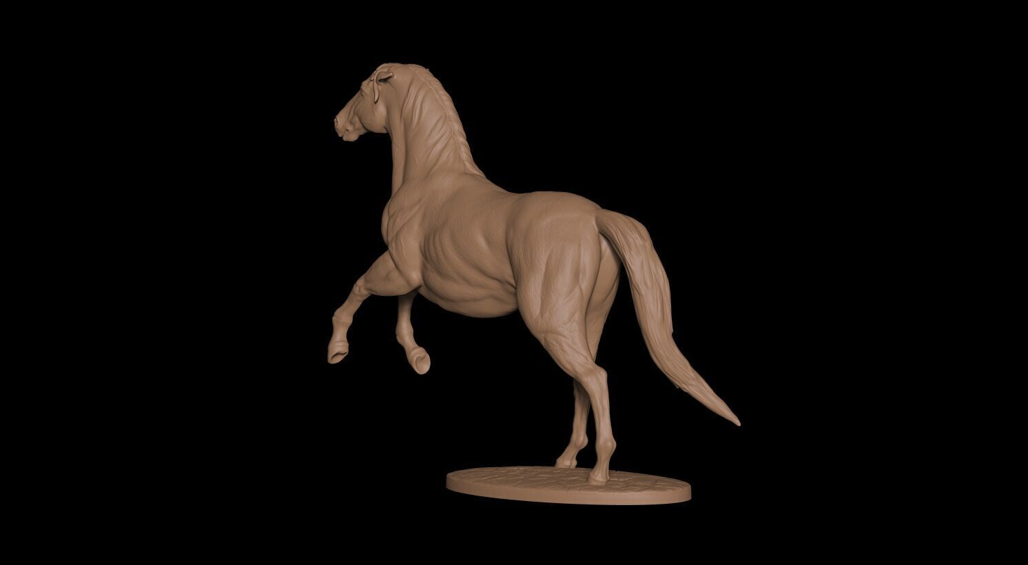 Caballo 3D print model_5